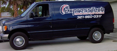 Expresstech's First Mobile Van